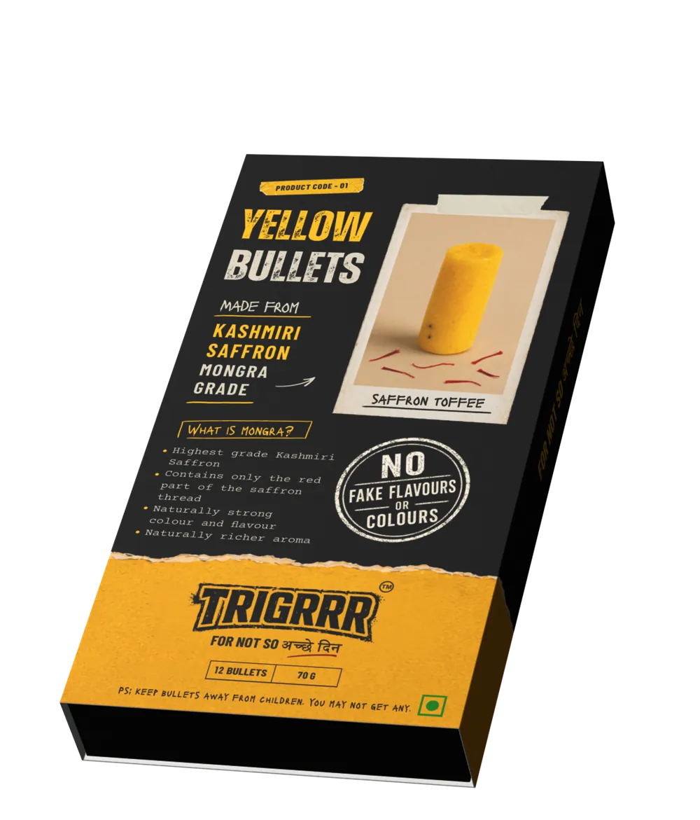 Yellow bullets box, closed